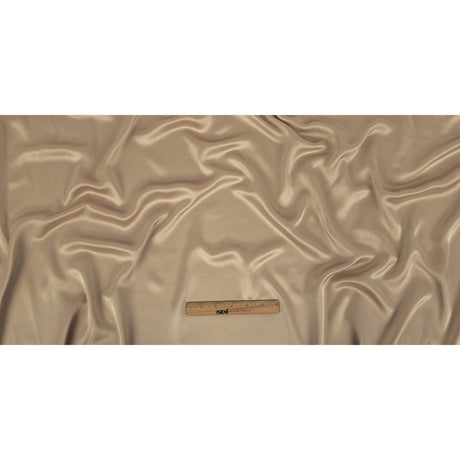 Sand Stretch Crepe Back Satin