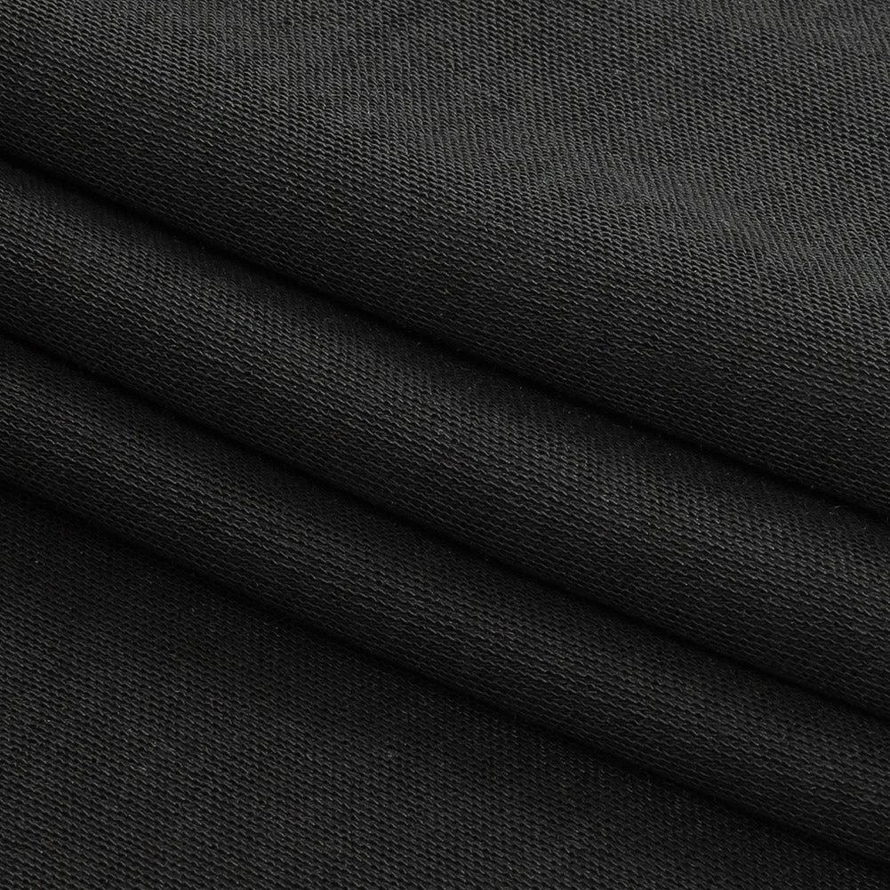 Theory Black Rayon Interlock Knit