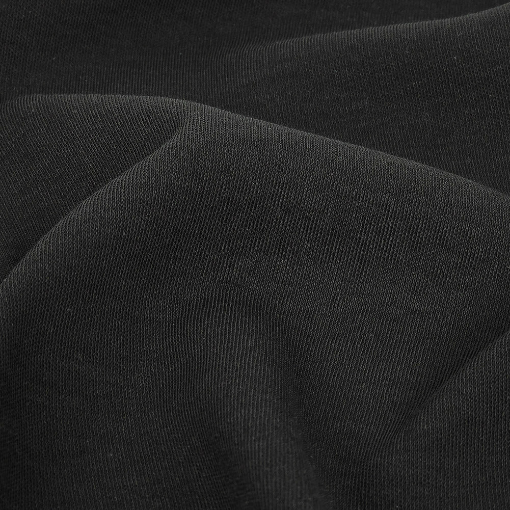 Theory Black Rayon Interlock Knit