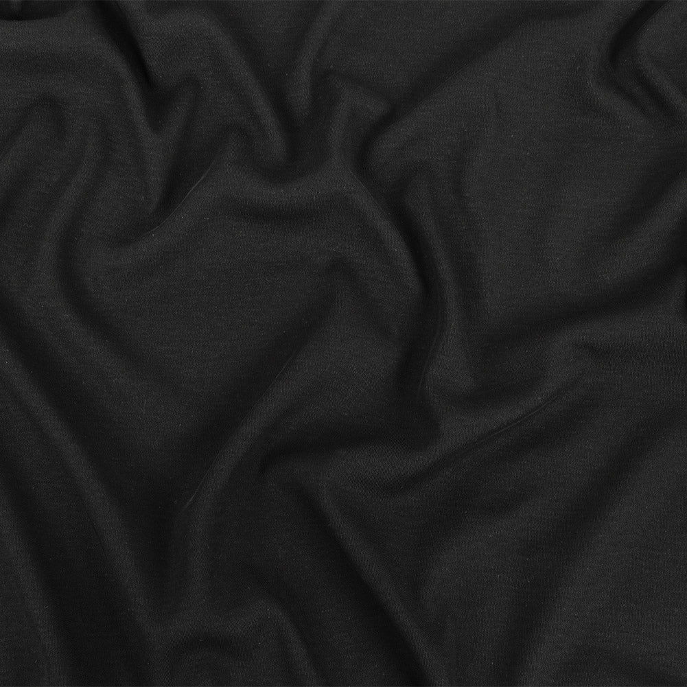 Theory Black Rayon Interlock Knit