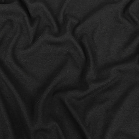 Theory Black Rayon Interlock Knit