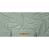 Theory Moss Green and White Alyssum Striped Linen Knit