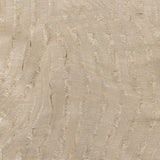Ivory Fringed Waves Novelty Woven