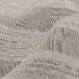 White Novelty Woven with Tactile Stripes