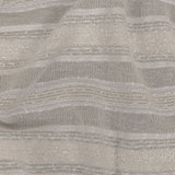 White Novelty Woven with Tactile Stripes