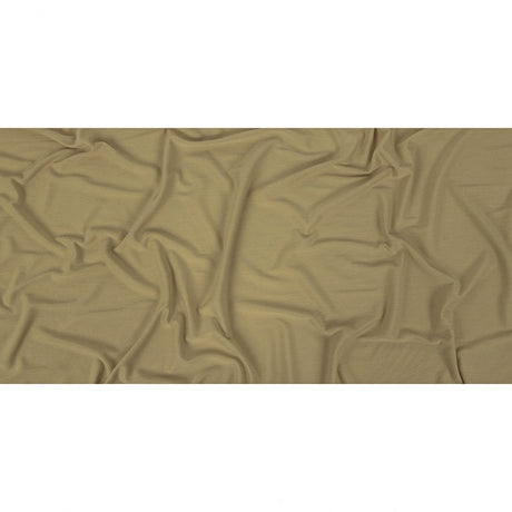 Beige Stretch Rayon Jersey