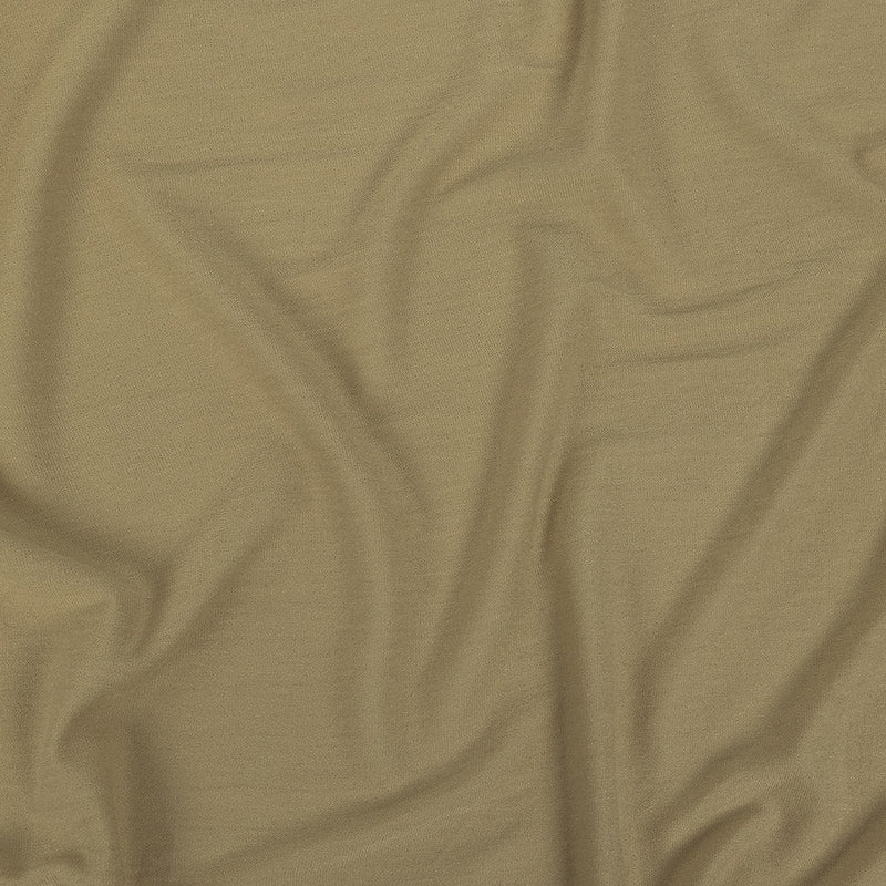 Beige Stretch Rayon Jersey