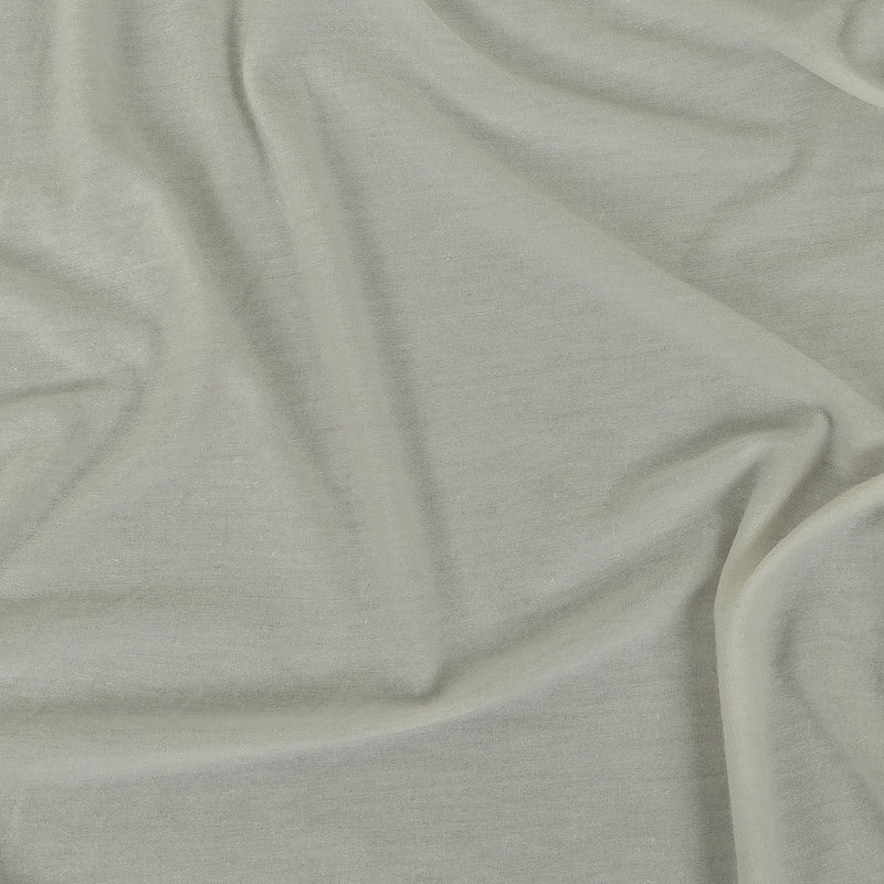 Off-White Stretch Rayon Jersey