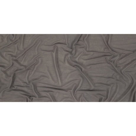 Gray Tissueweight Stretch Rayon Jersey
