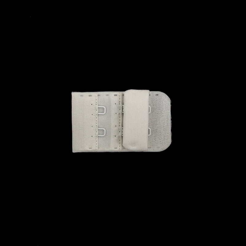 Marshmallow Bra Hook and Eye Back Closure - 2 x 3