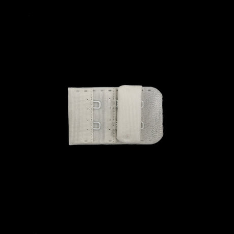 Marshmallow Bra Hook and Eye Back Closure - 2 x 3