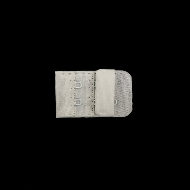 Marshmallow Bra Hook and Eye Back Closure - 2 x 3
