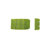 Medium Green Bra Hook and Eye Back Closure - 2 x 3