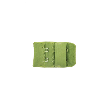 Lucky Green Bra Hook and Eye Back Closure - 2 x 3