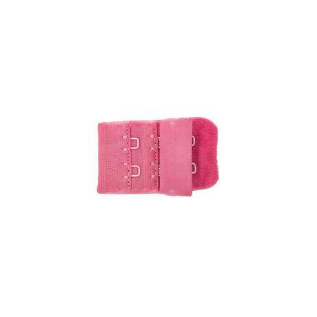 Medium Pink Bra Hook and Eye Back Closure - 2 x 3