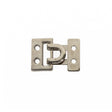 Nickel Heavy Duty Clip Fastener - 0.625" x 0.875"
