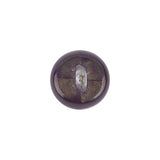 Luscious Grape and Spumante Iridescent Half Round Shank Back Button - 22L/14mm