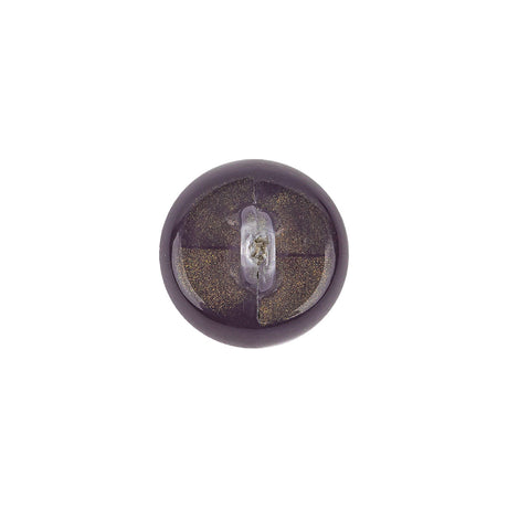 Luscious Grape and Spumante Iridescent Half Round Shank Back Button - 22L/14mm