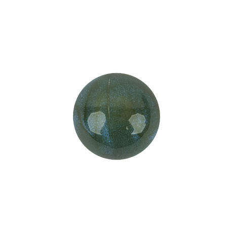 Rolling Waters and Olive Branch Iridescent Half Round Shank Back Button - 22L/14mm