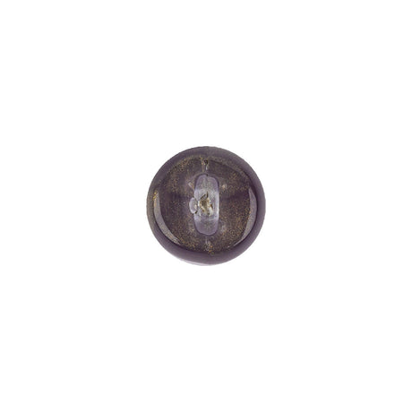Luscious Grape and Spumante Iridescent Half Round Shank Back Button - 18L/11.5mm