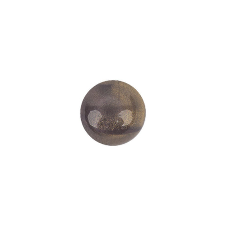 Luscious Grape and Spumante Iridescent Half Round Shank Back Button - 18L/11.5mm