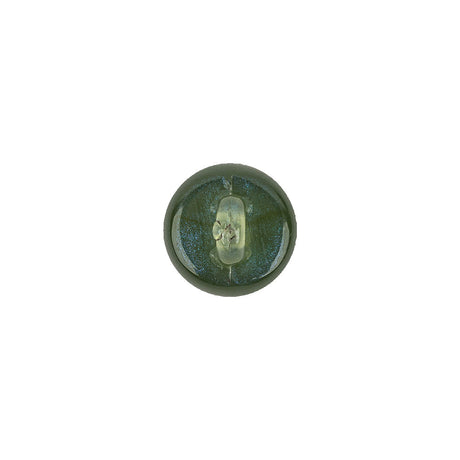 Rolling Waters and Olive Branch Iridescent Half Round Shank Back Button - 18L/11.5mm
