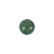 Rolling Waters and Olive Branch Iridescent Half Round Shank Back Button - 18L/11.5mm