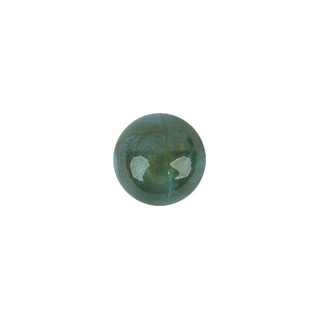 Rolling Waters and Olive Branch Iridescent Half Round Shank Back Button - 18L/11.5mm