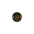 Amber and Bronze Iridescent Resin-Casted Blouse Button - 17L/10.5mm
