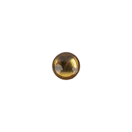 Topaz and Gold Iridescent Resin-Casted Blouse Button - 12L/7.5mm