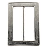 Nickel Hammered and Scored Textural Rectangular Slider - 65mm