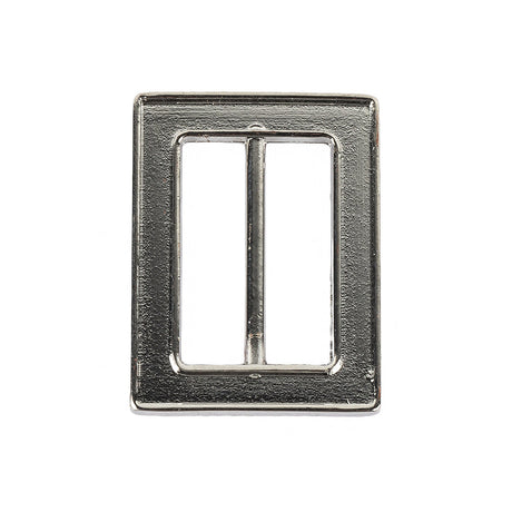 Nickel Hammered and Scored Textural Rectangular Slider - 36mm