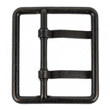 Old Gold Double Tongue Metal Buckle - 48mm