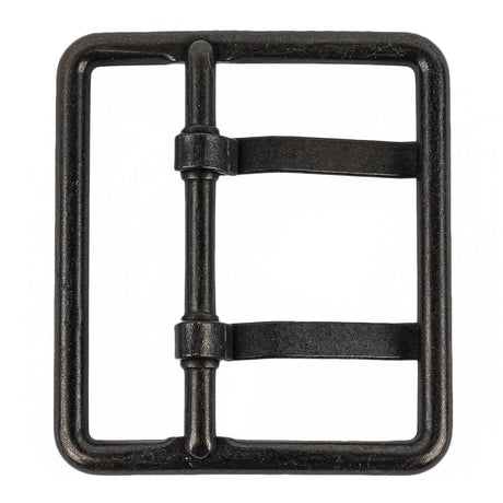 Old Gold Double Tongue Metal Buckle - 48mm