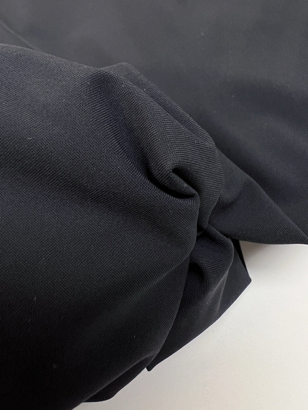 Blue Knitted Polyamide Fabric