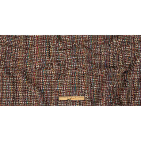 Italian Taupe, Olive and Multicolor Blended Wool Tweed
