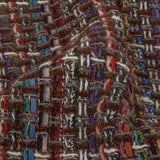 Italian Chocolate Multicolor Blended Wool Tweed