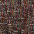 Italian Chocolate Multicolor Blended Wool Tweed