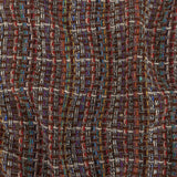 Italian Chocolate Multicolor Blended Wool Tweed