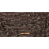Coral, Wine and Sage Loopy Wool Sweater Knit
