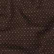 Brown, Otter and Sugar Swizzle Diamonds Brushed Blended Cotton Jacquard