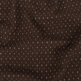 Brown, Otter and Sugar Swizzle Diamonds Brushed Blended Cotton Jacquard