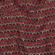 Italian Hot Pink, Gray and Mustard Stripes Wool Boucle Sweater Knit
