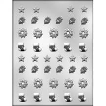 Christmas Mini Assortment Chocolate Mold
