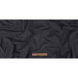 Navy Cotton Double Cloth with Striped Faux Quilting