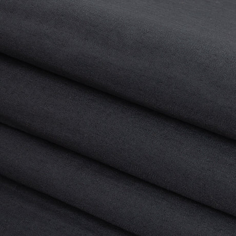 Navy Cotton Double Cloth with Striped Faux Quilting
