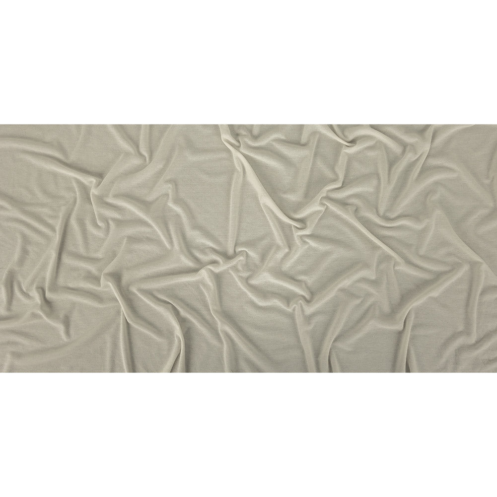 Cannoli Cream Rayon Stretch Knit Crepe