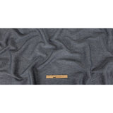 Italian Blue, Black, and White Chevrons Rayon Dobby Shirting