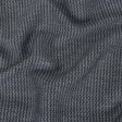 Italian Blue, Black, and White Chevrons Rayon Dobby Shirting