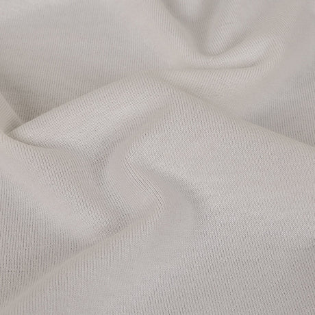 Cream Stretch Rayon Jersey